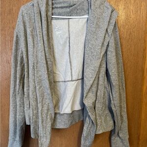 Nike Women's Gray Dri-Fit cartigan